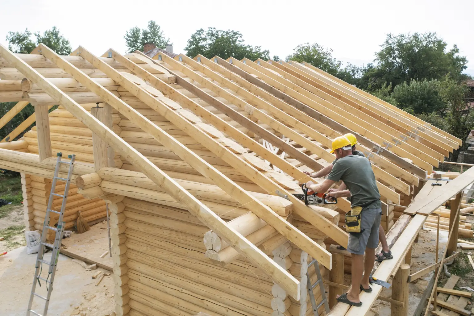 Blockbauweise – vom Bauen mit Holz Blockbauweise – vom Bauen mit Holz