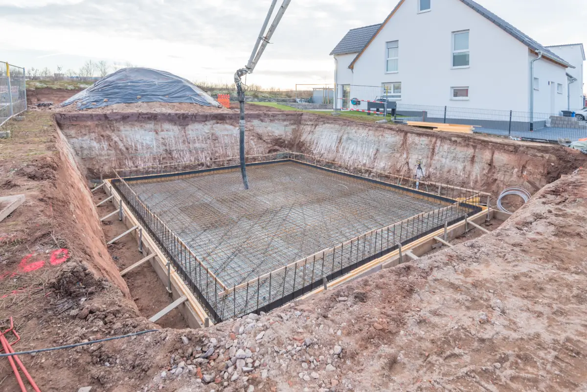 Bauträgersuche - Fertighaus Nachteile - Keine Betonarbeiten enthalten